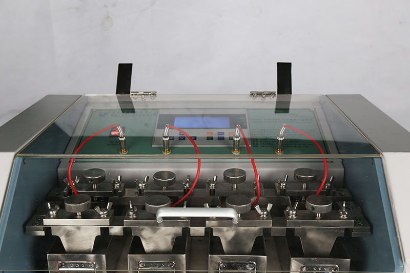 Machine de test en cuir étanche à affichage numérique pour laboratoire