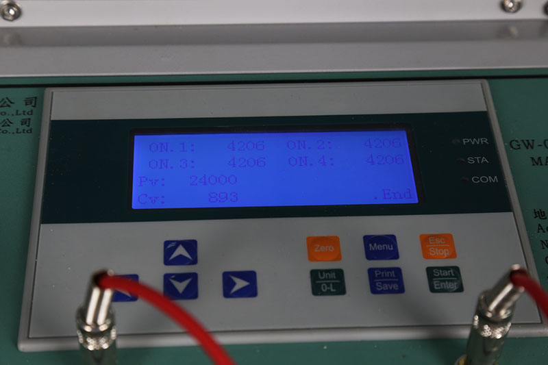 Machine de test en cuir électronique numérique pour laboratoire