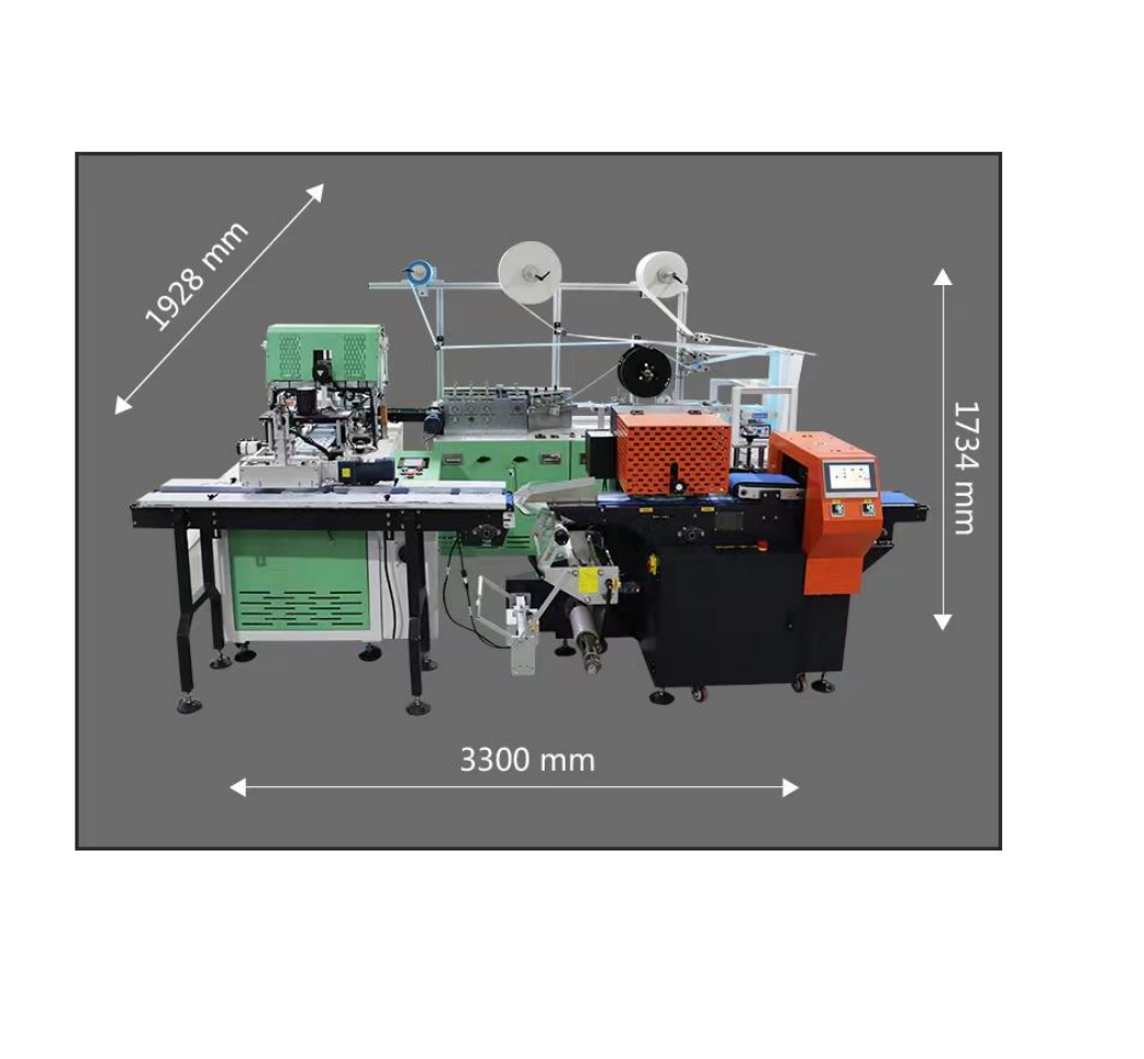 Nouveau design à haute vitesse 3ply Mask Machine Equipment Machine de production de masque médical